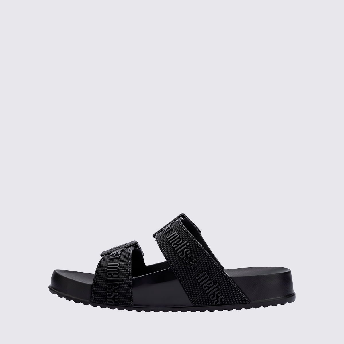 Mini Melissa Cozy Slide M Lover Infantil Preto 37576 Preto 2