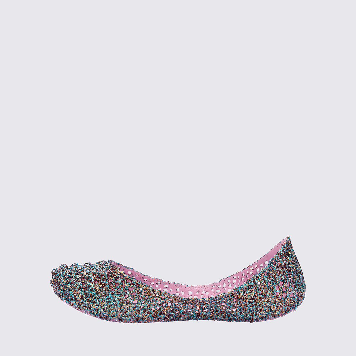 Mini Melissa Campana Papel Infantil Rosa Claro Glitter 32996 Multicores 2
