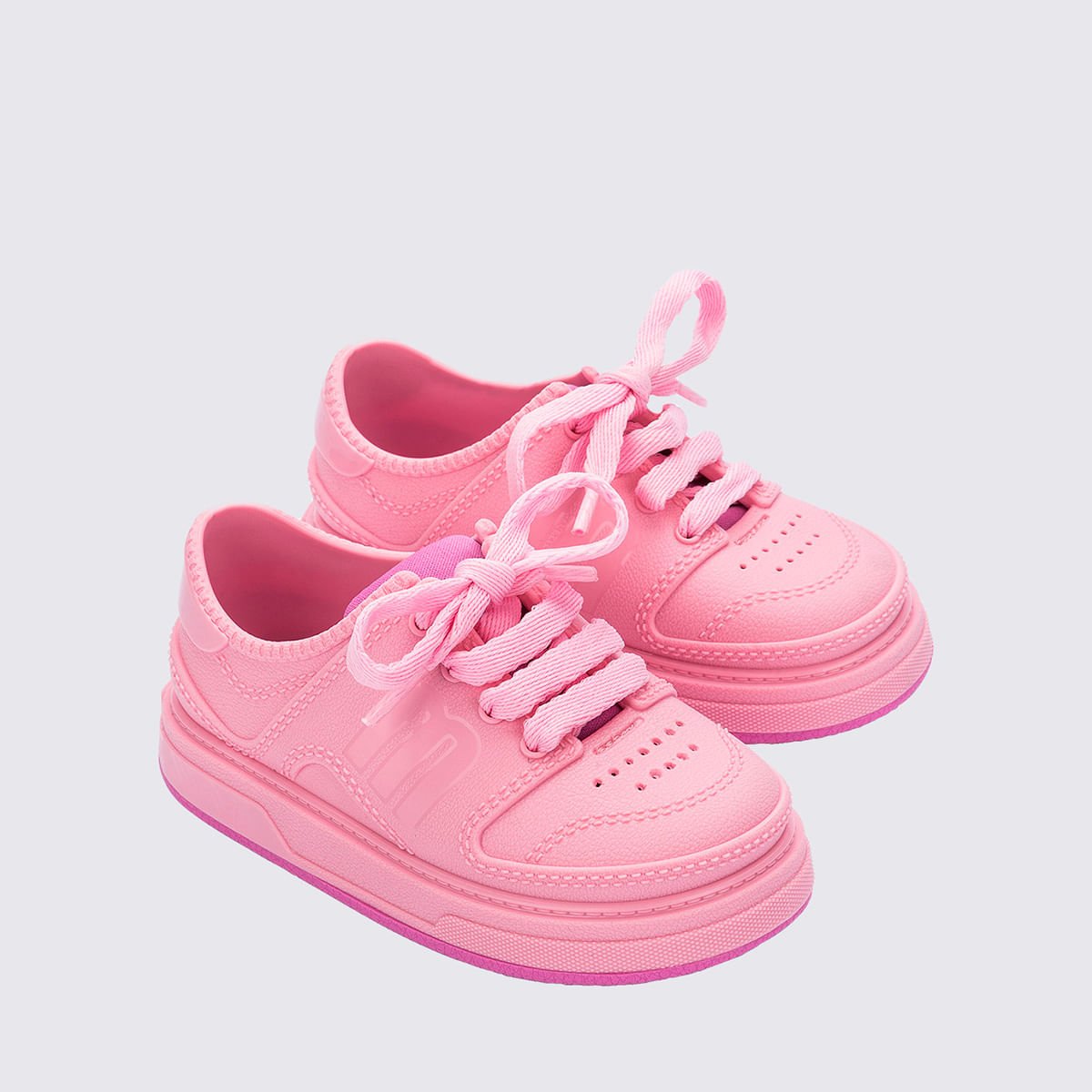 Mini Melissa Bold Sneaker Baby Rosa Lilás 36128 Rosa 3