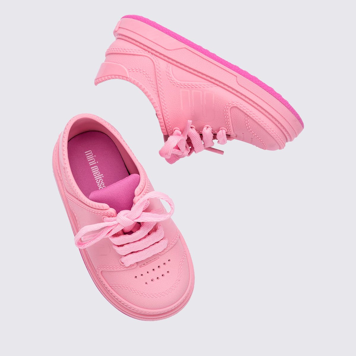 Mini Melissa Bold Sneaker Baby Rosa Lilás 36128 Rosa 4