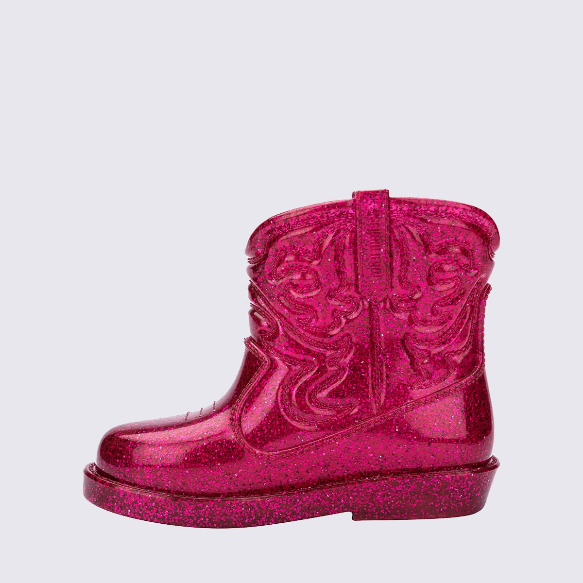 Mini Melissa Texas Boot Baby Rosa Glitter 36191 Rosa 2