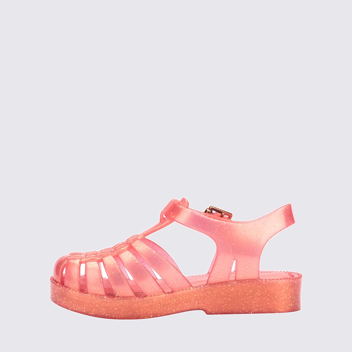 Mini Melissa Possession Shiny Infantil Rosa Perolado 33521 Salmão 2