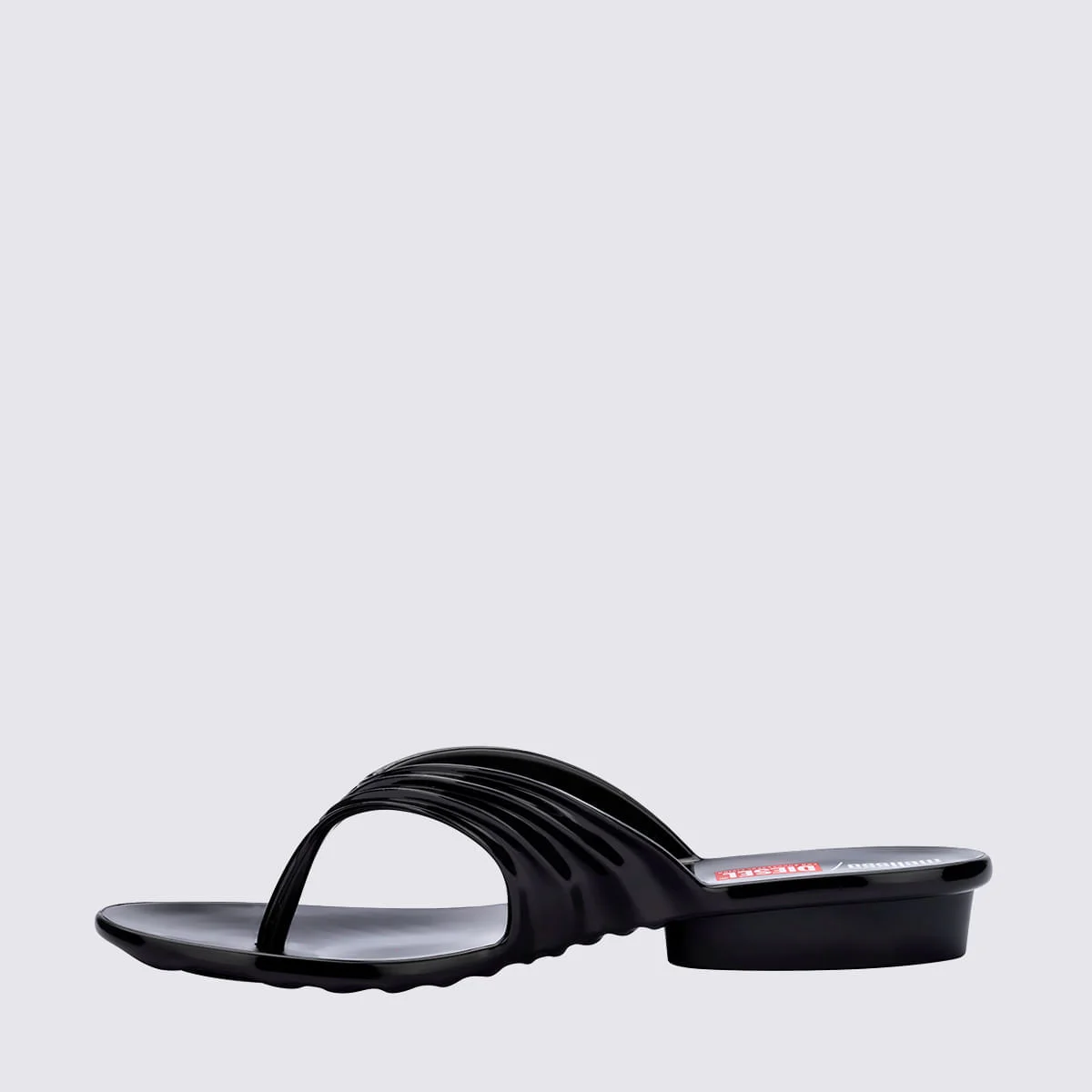 Melissa Quantum Thong + Diesel Preto 36151 Preto 2