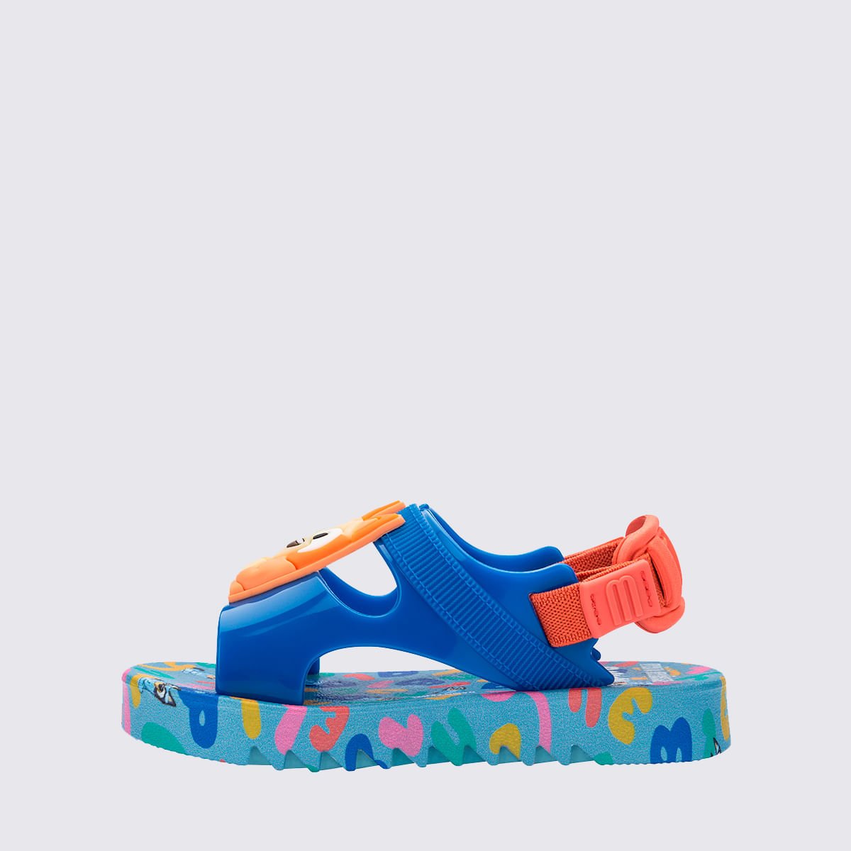 Mini Melissa Hop + Bluey Baby Azul Laranja 36176 Azul 2