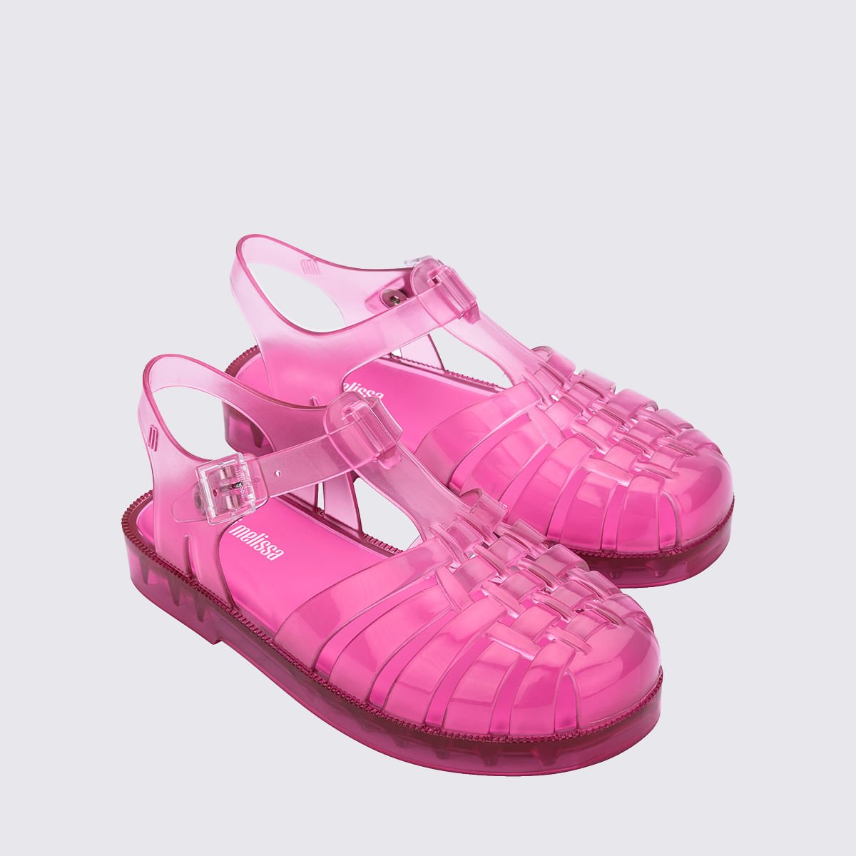 Mini Melissa Possession Infantil Rosa Médio Transparente 32409 Rosa 3