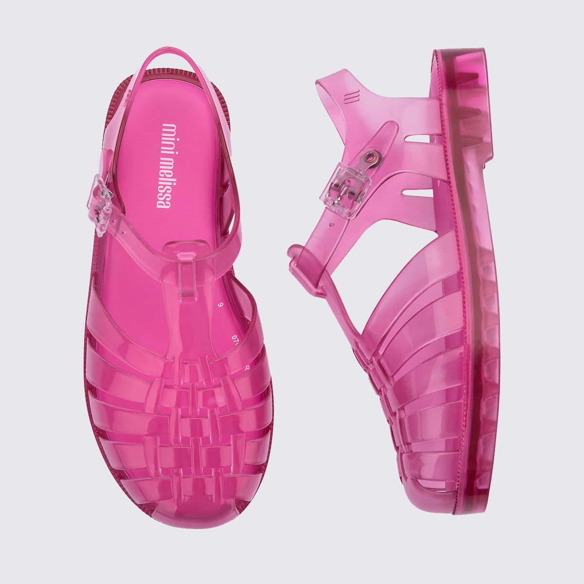 Mini Melissa Possession Infantil Rosa Médio Transparente 32409 Rosa 4