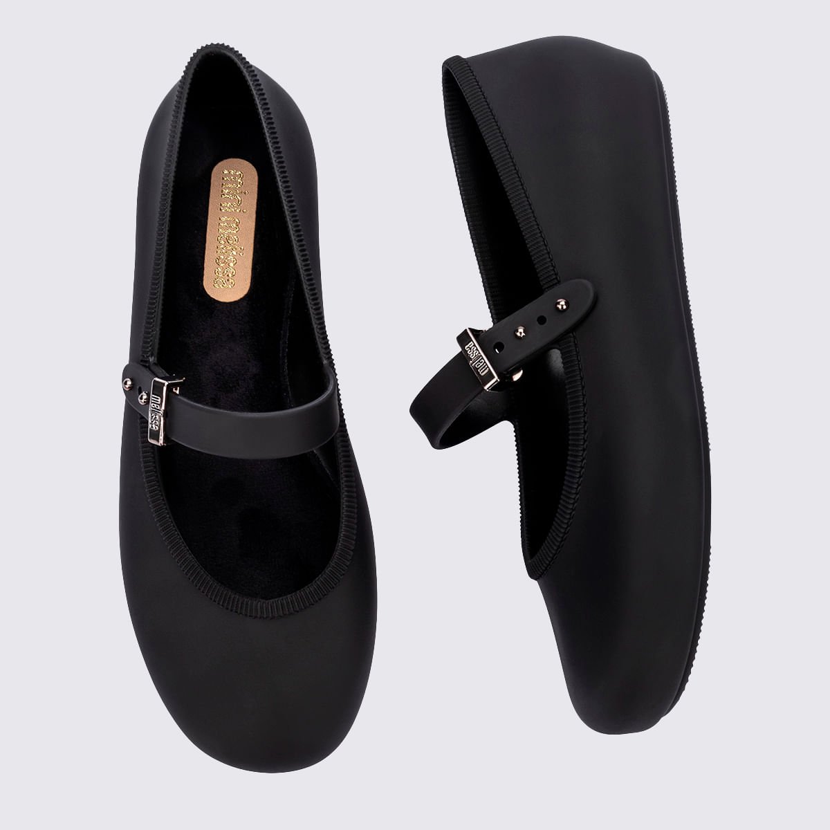 Mini Melissa Soft Ballerina Infantil Preto 36244 Preto 5