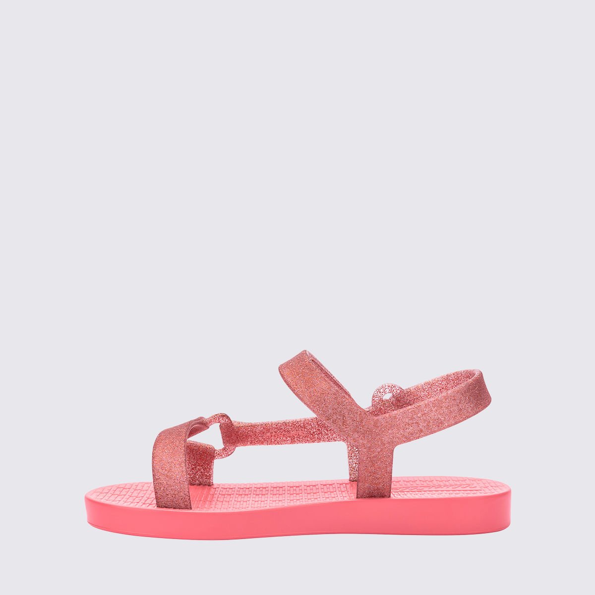 Mini Melissa Sun Downtown Baby Rosa Médio Glitter 35771 Rosa 2