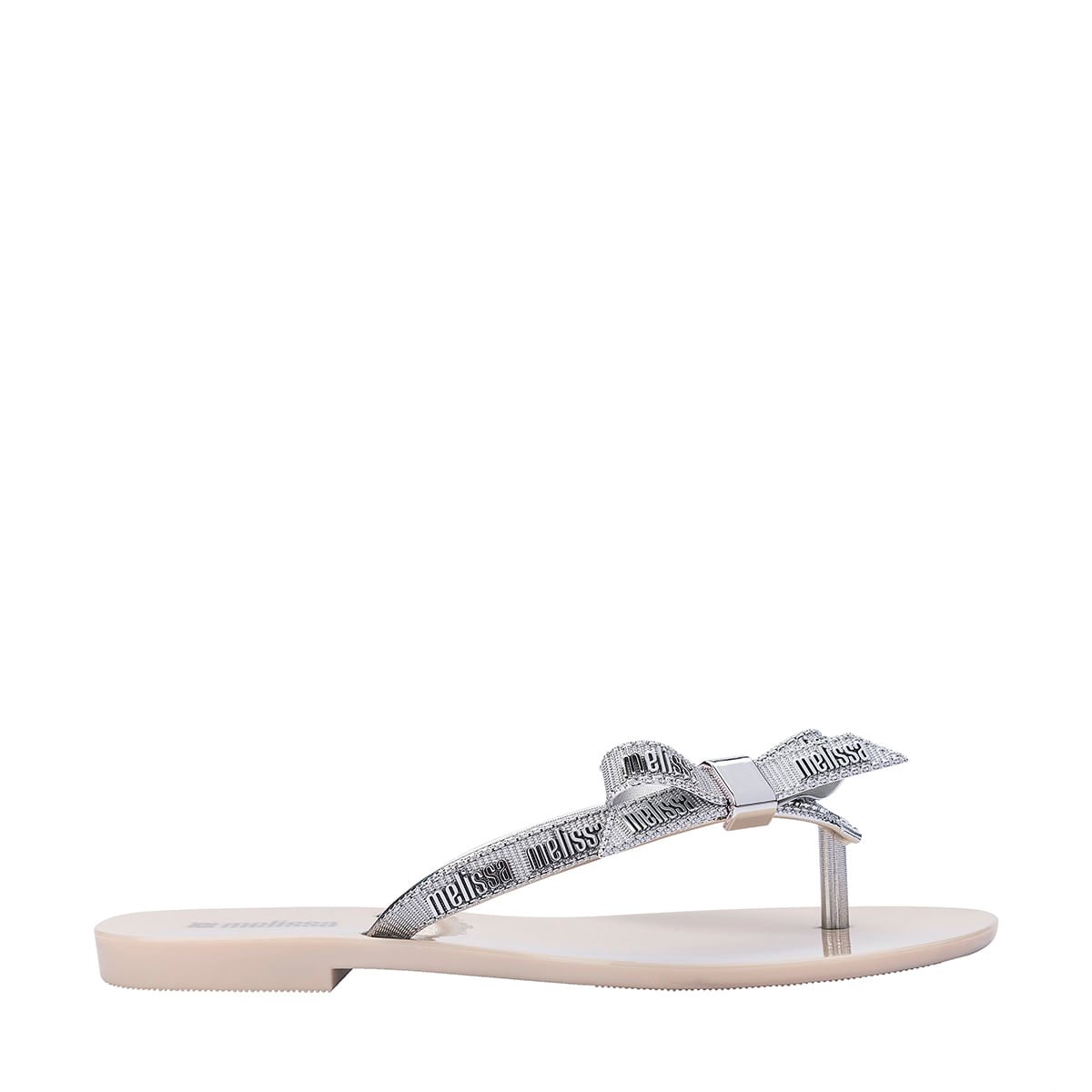 Melissa Harmonic M Lover Chrome Bege Prata 36219