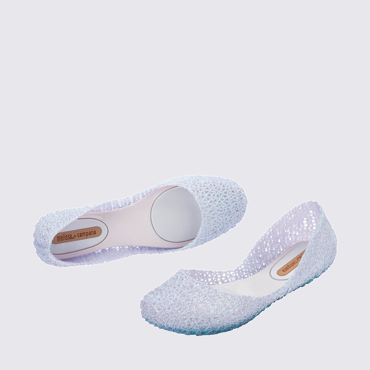 Melissa Campana Papel VII Vidro Glitter 31512 Branco 4