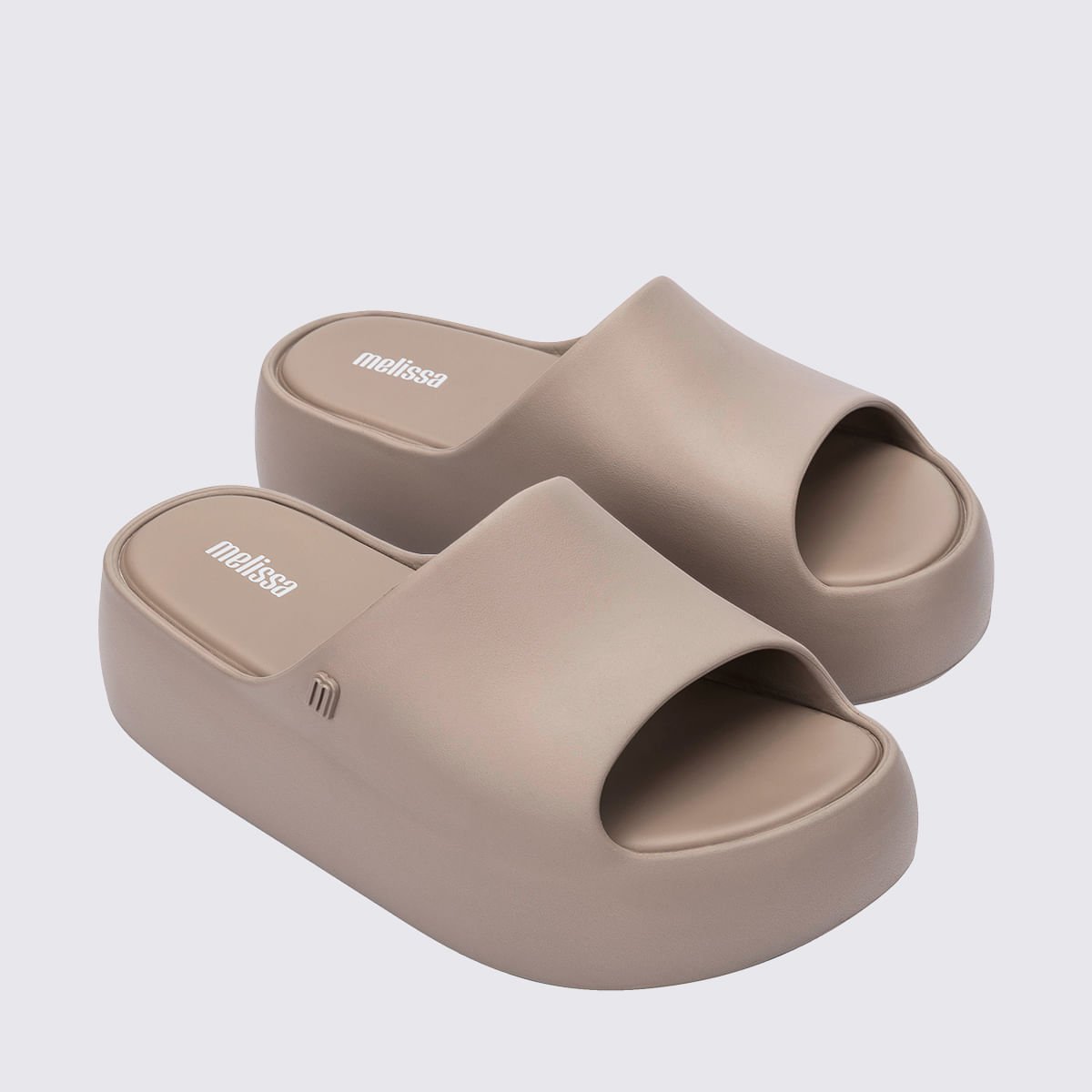 Melissa Free Platform Slide Bege Escuro 35859 Bege 3