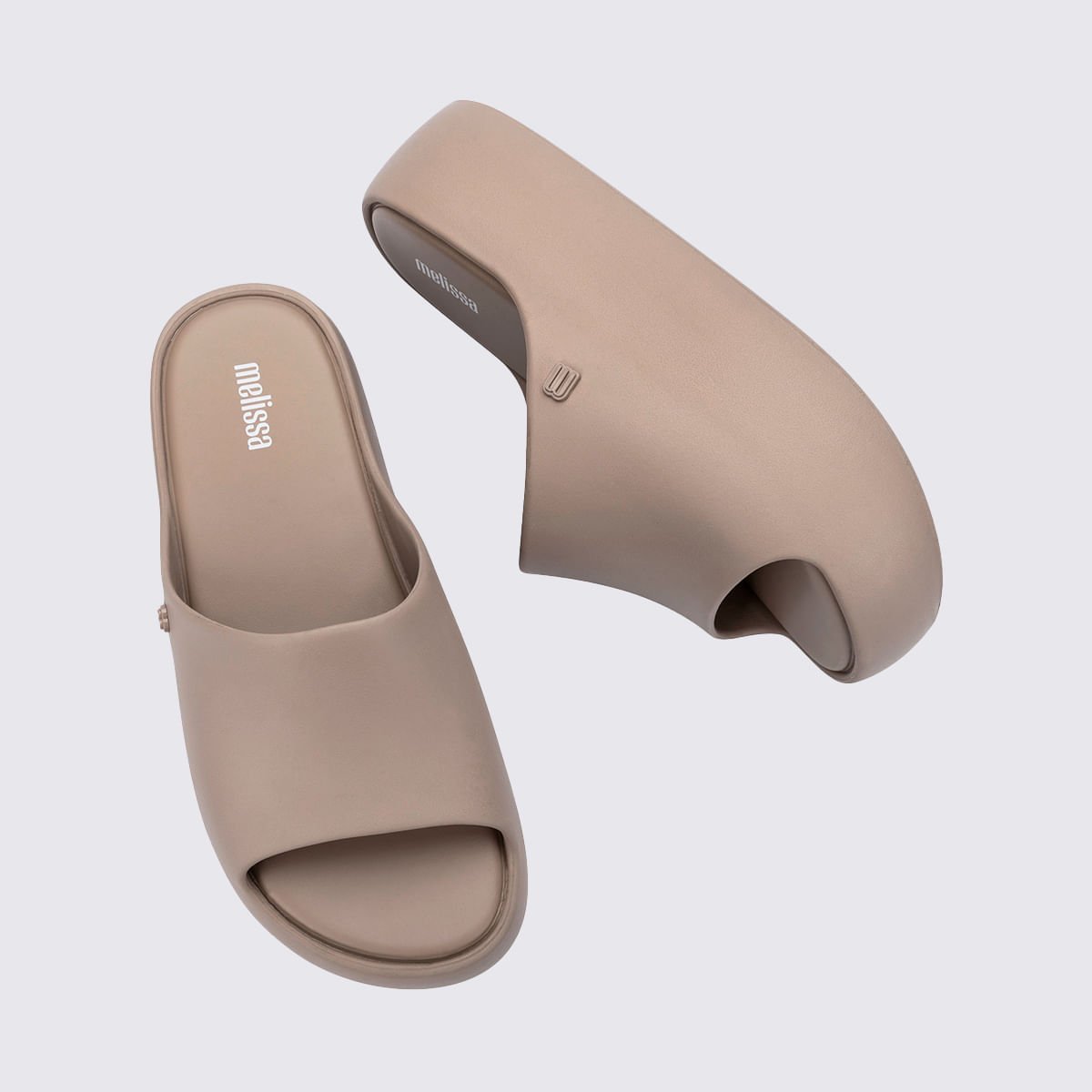 Melissa Free Platform Slide Bege Escuro 35859 Bege 4