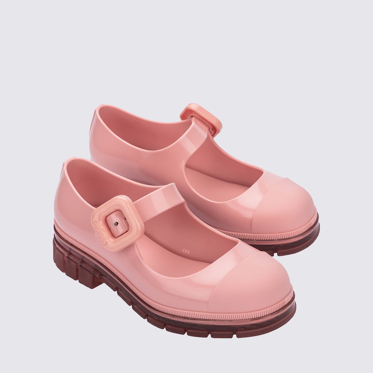 Mini Melissa June Infantil Rosa Transparente 36108 Rosa 3