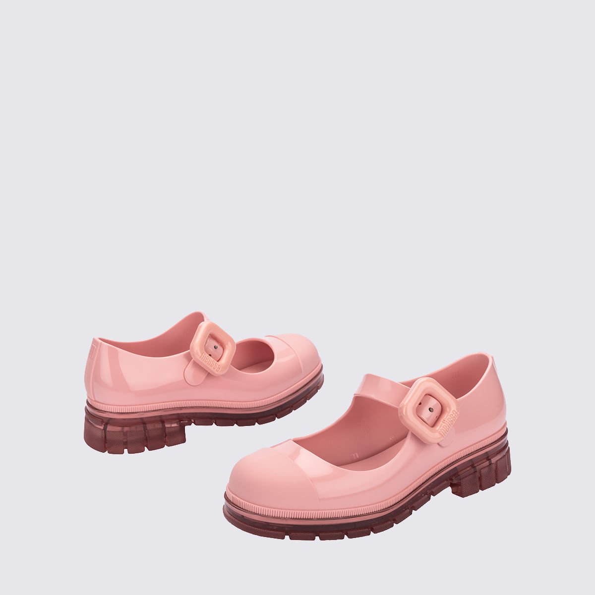 Mini Melissa June Infantil Rosa Transparente 36108 Rosa 4