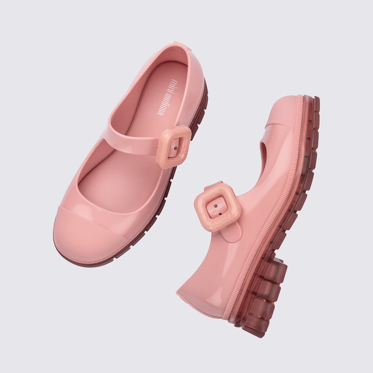 Mini Melissa June Infantil Rosa Transparente 36108 Rosa 5