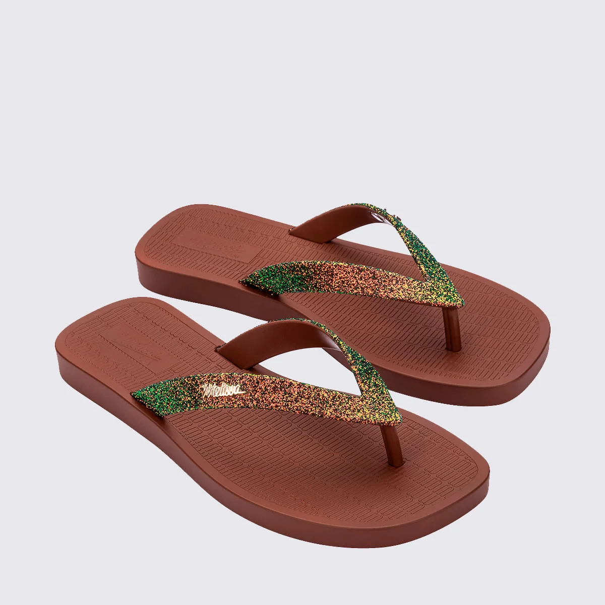 Melissa Sun Long Beach II Marrom Glitter 35781 Marrom 3