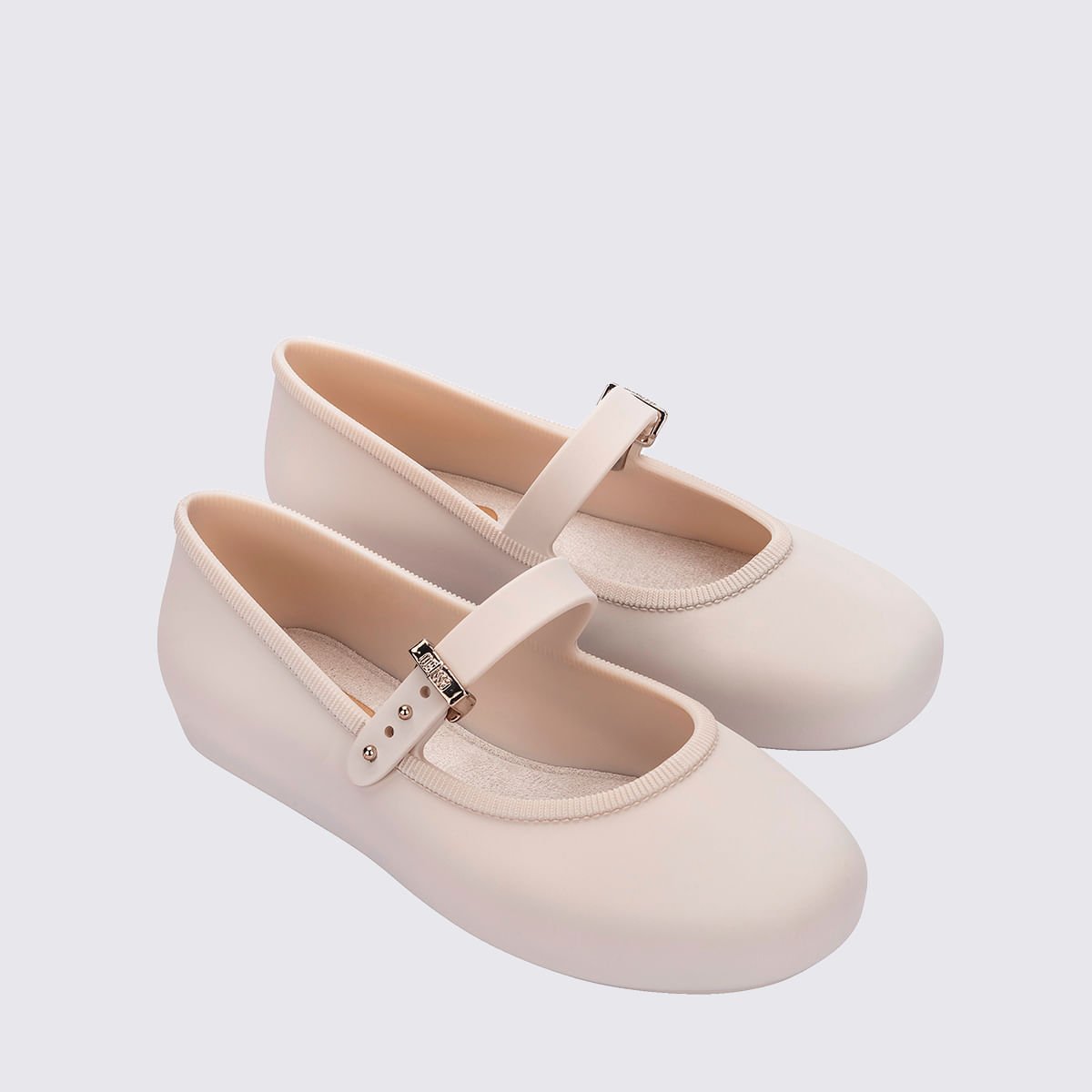 Mini Melissa Soft Ballerina Infantil Bege 36244 Bege 3