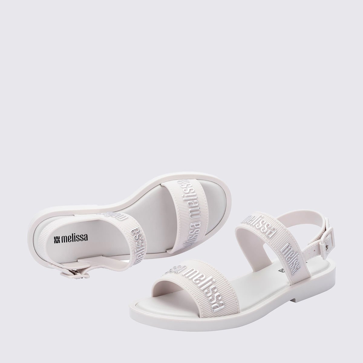 Melissa Mar M Lover Branco Prata 36111 Branco 5