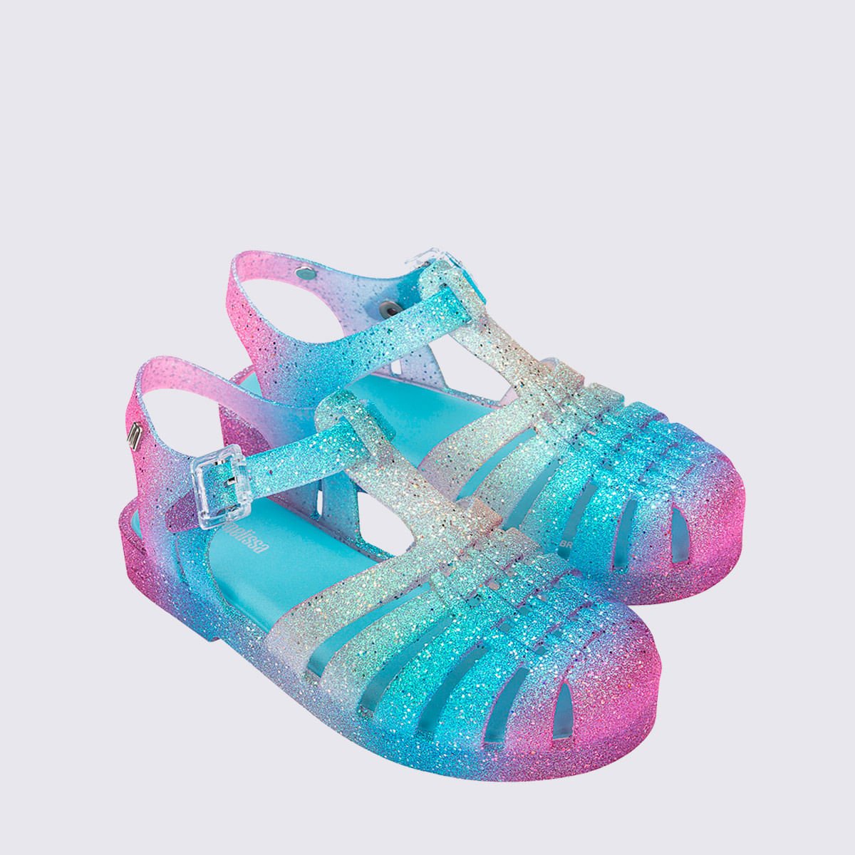 Mini Melissa Possession Glitter Infantil Azul Rosa 35759 Azul/Rosa 3