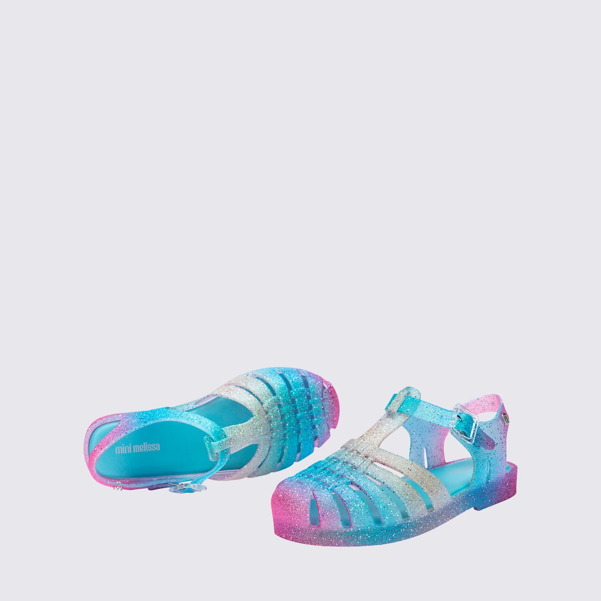 Mini Melissa Possession Glitter Infantil Azul Rosa 35759 Azul/Rosa 4