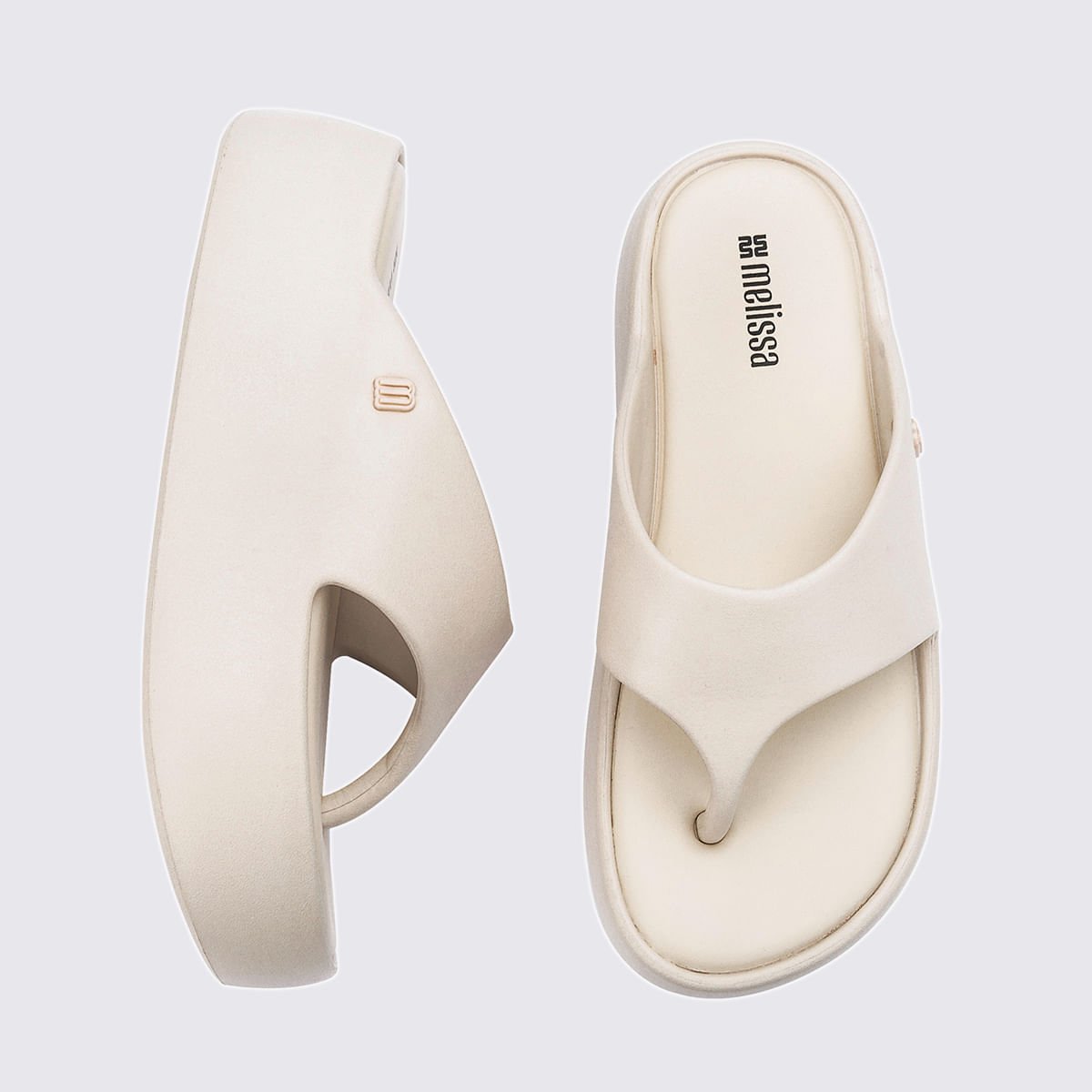 Melissa Free Platform Thong Bege 36088 Bege 4