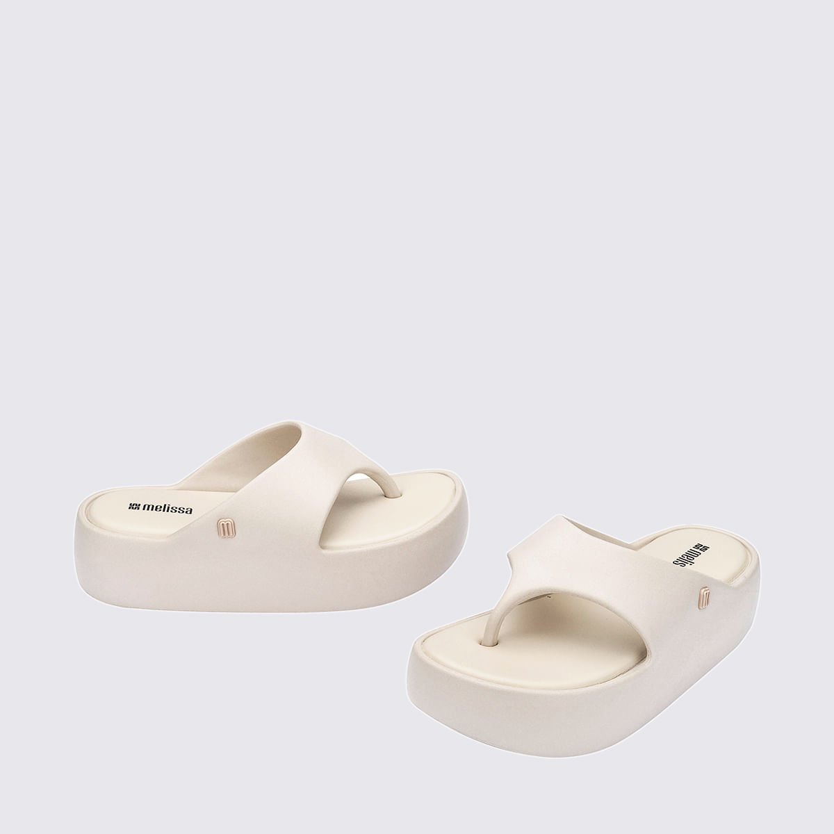 Melissa Free Platform Thong Bege 36088 Bege 5