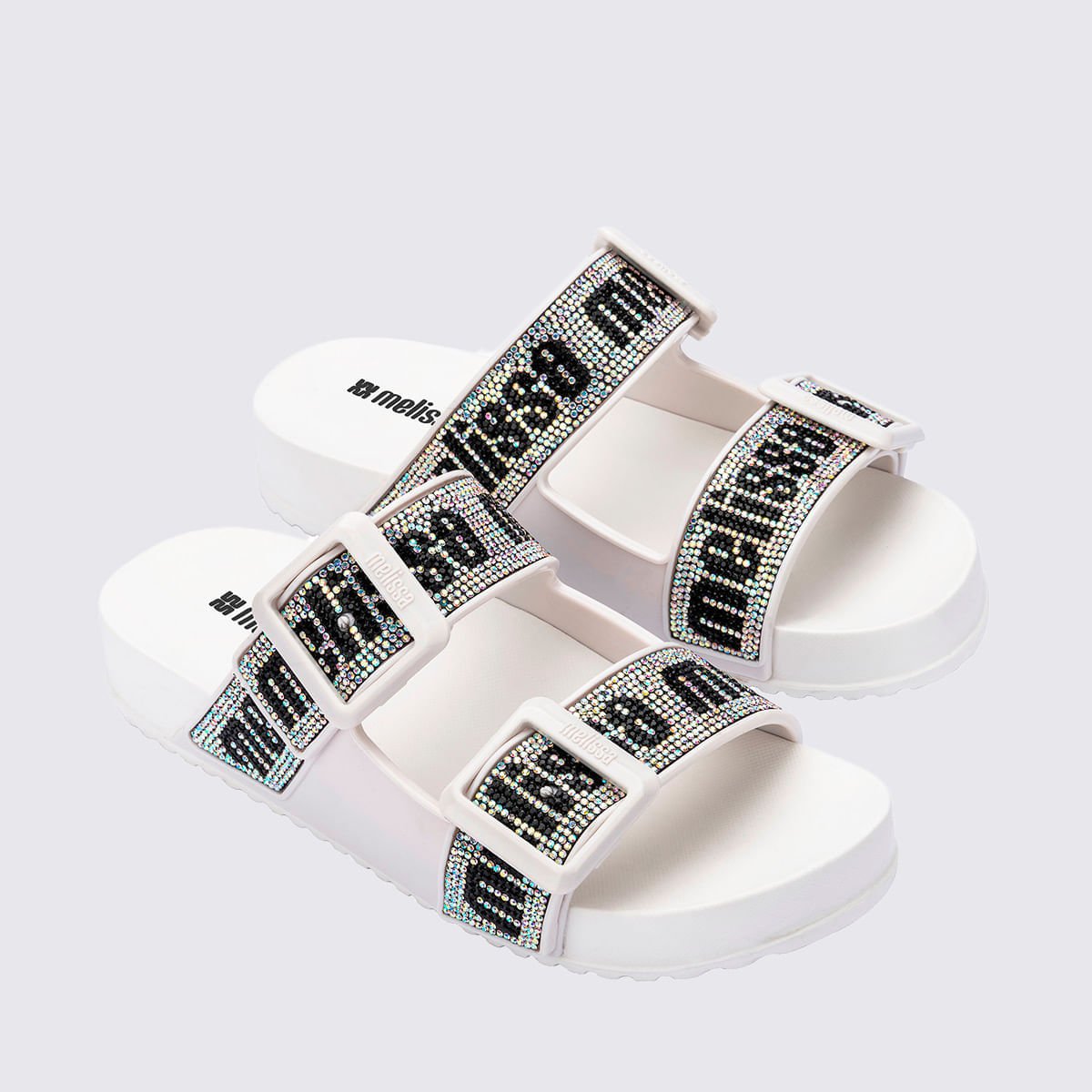 Melissa Cozy M Lover Deluxe Branco Cristal 36259 Branco 3