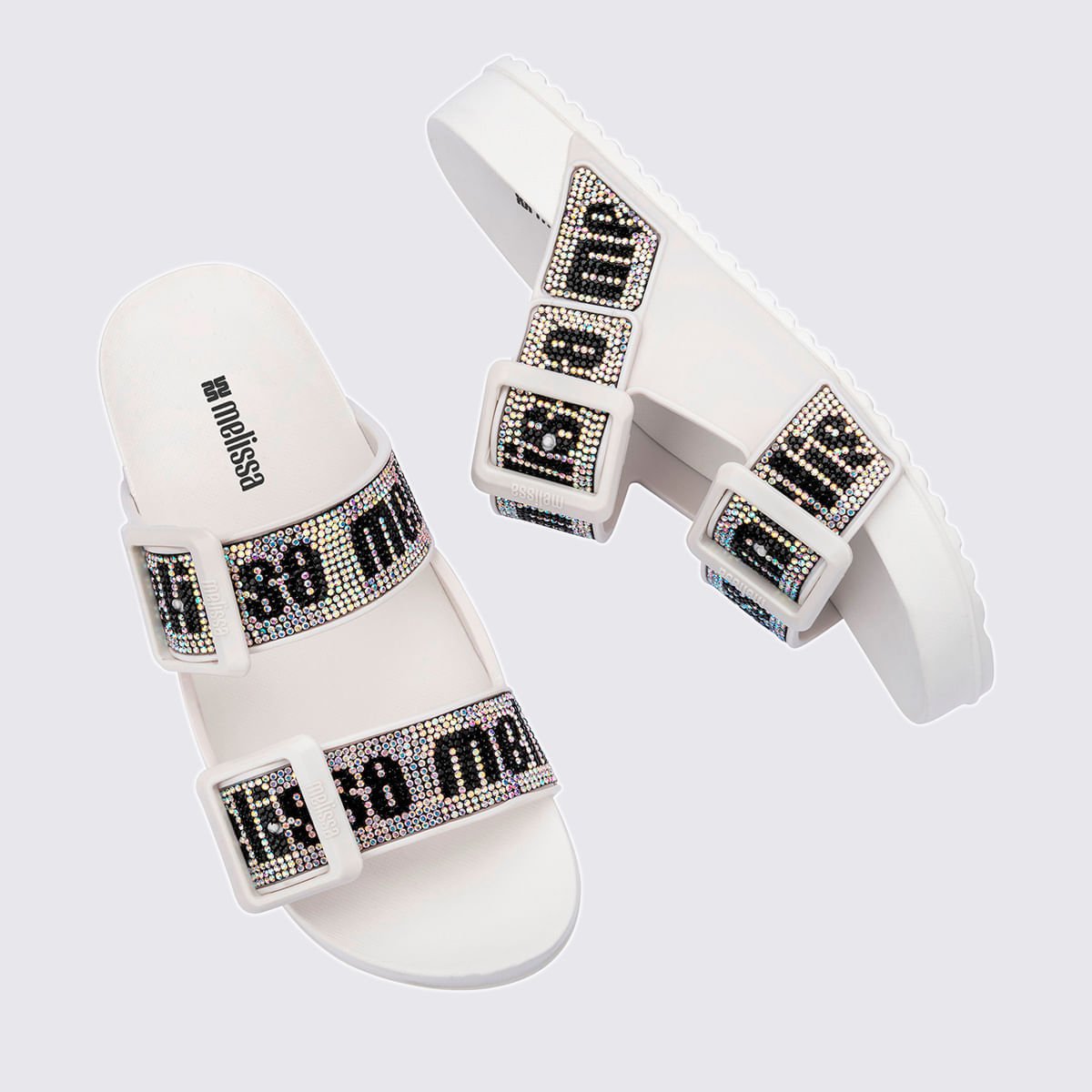 Melissa Cozy M Lover Deluxe Branco Cristal 36259 Branco 5