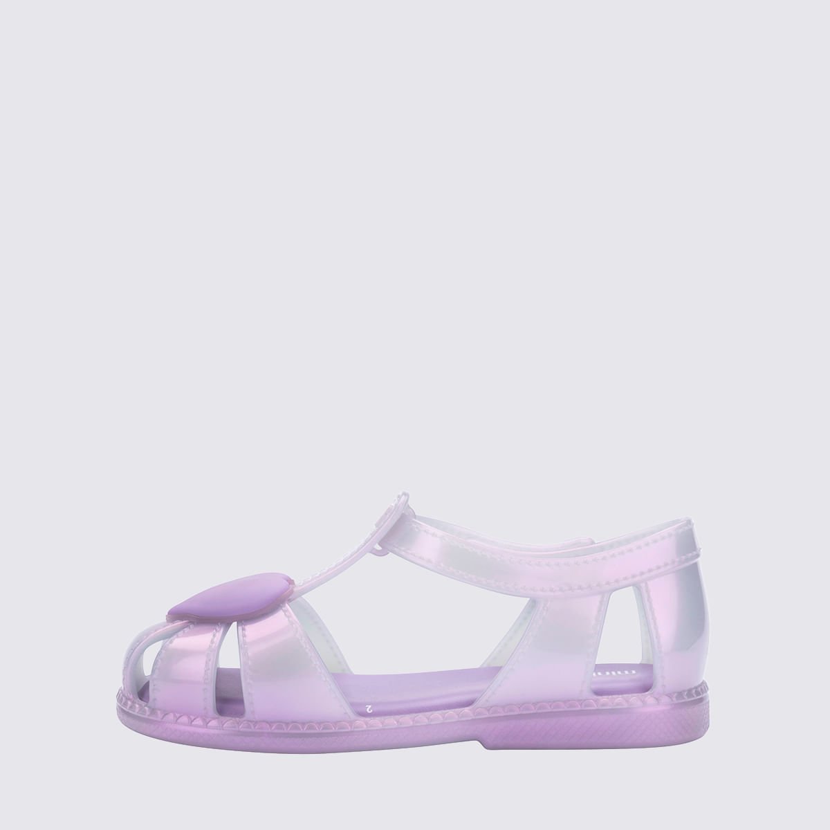 Mini Melissa Hip Heart Ballerina Baby Lilás Metalizado 37783 Lilás 2