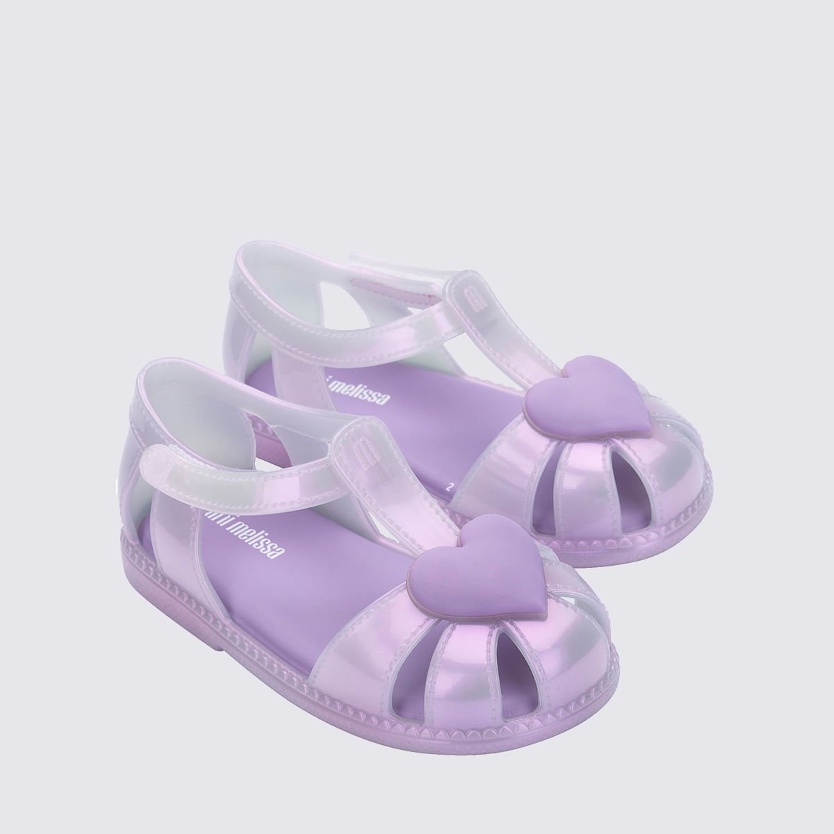 Mini Melissa Hip Heart Ballerina Baby Lilás Metalizado 37783 Lilás 3