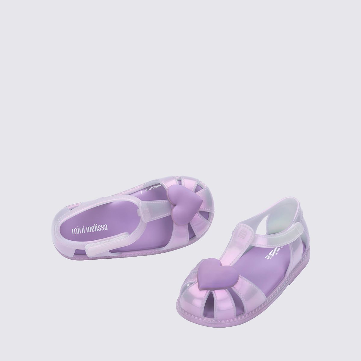 Mini Melissa Hip Heart Ballerina Baby Lilás Metalizado 37783 Lilás 4