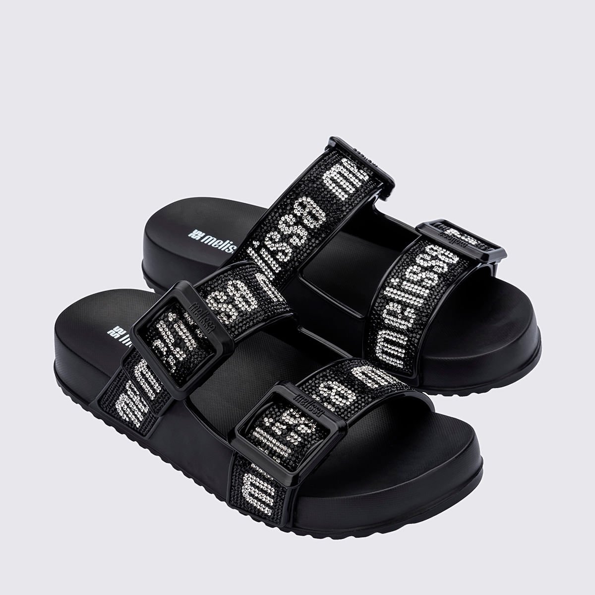 Melissa Cozy M Lover Deluxe Preto Cristal 36259 Preto 3