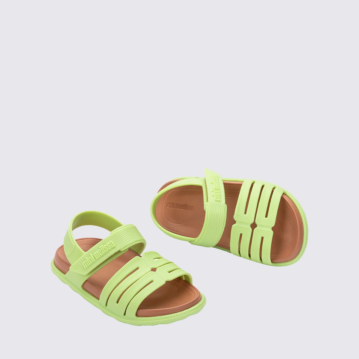 Mini Melissa Kaiteki Sandal Baby Verde Marrom 35948 Verde 4