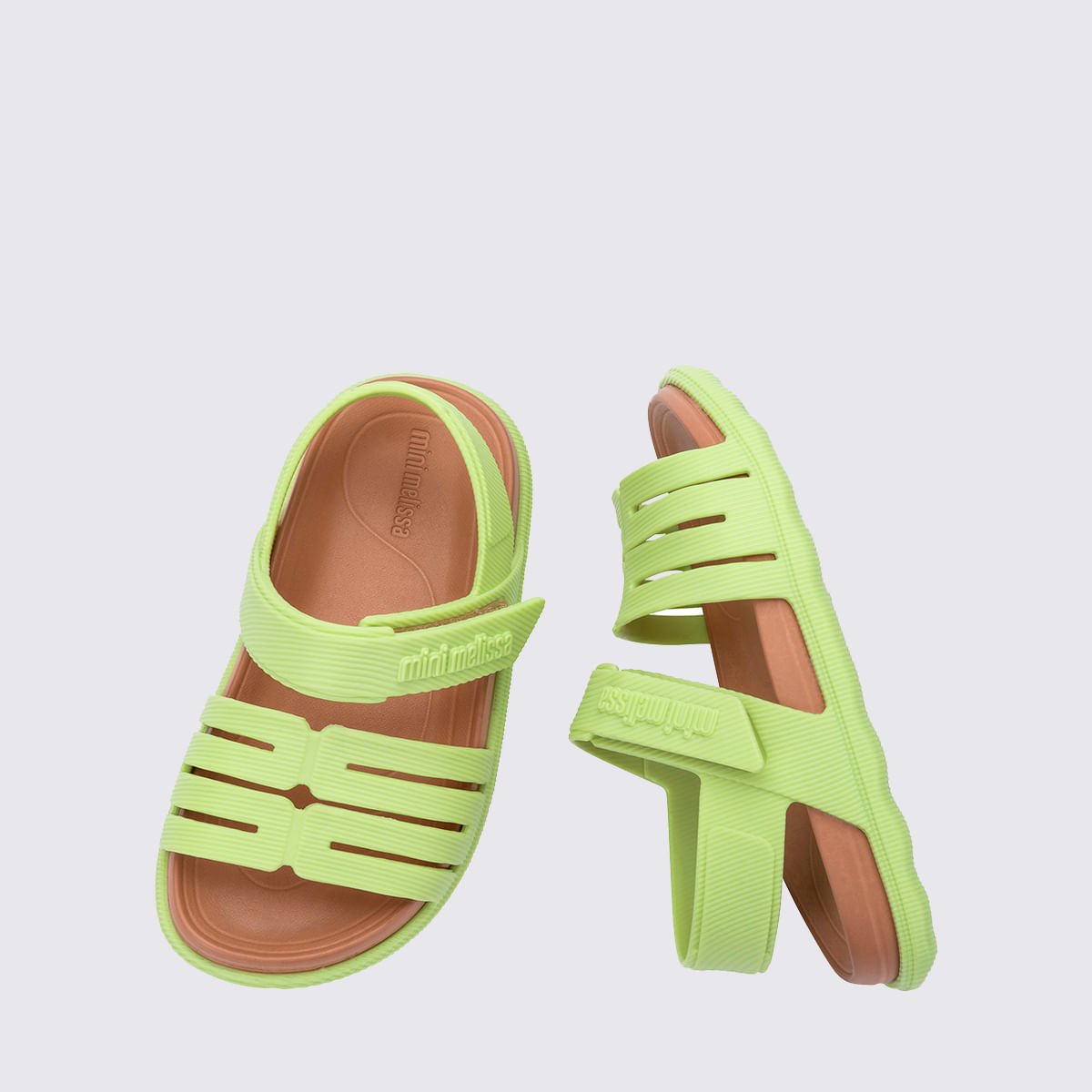 Mini Melissa Kaiteki Sandal Baby Verde Marrom 35948 Verde 5