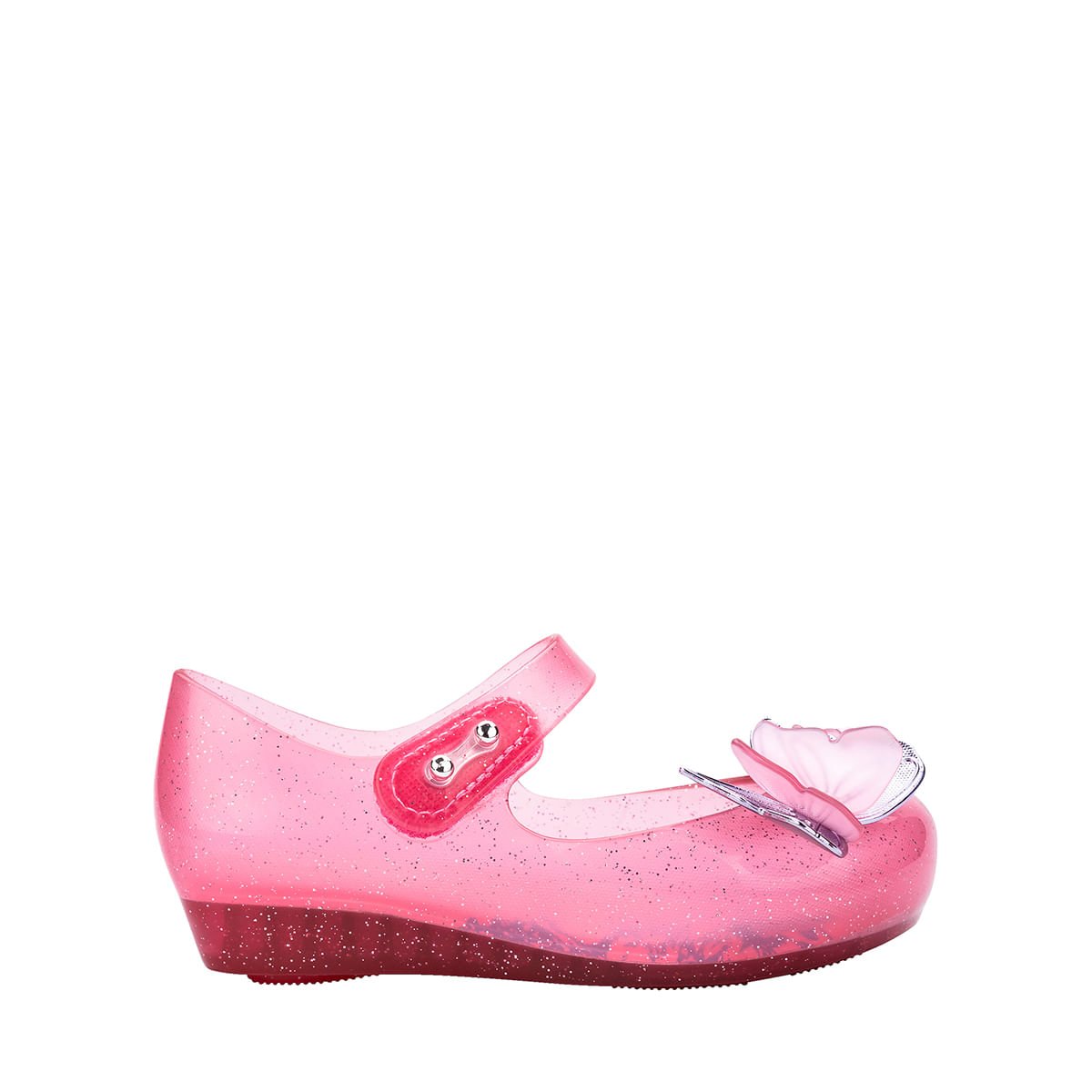 Mini Melissa Ultragirl Fly III Baby Rosa Glitter 32849
