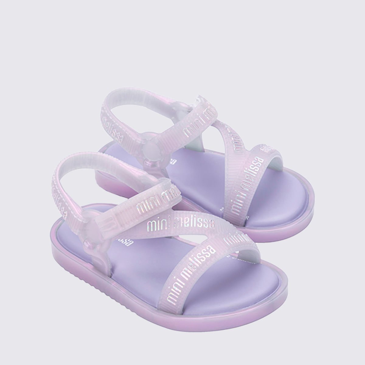 Mini Melissa Stripes M Lover Baby Violeta 35955 Lilás 3
