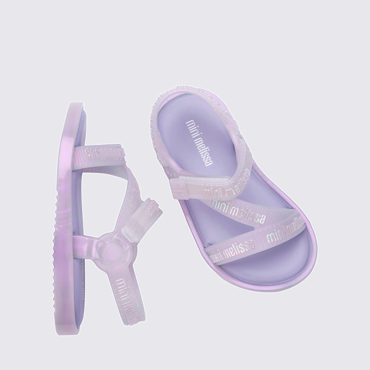 Mini Melissa Stripes M Lover Baby Violeta 35955 Lilás 4