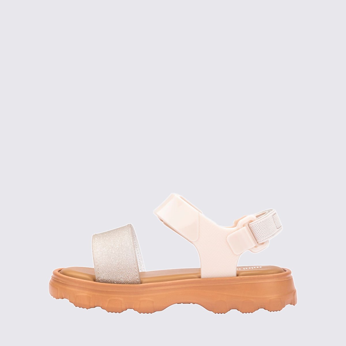 Mini Melissa Kick Off Sandal Baby Bege Glitter 35935 Bege 2
