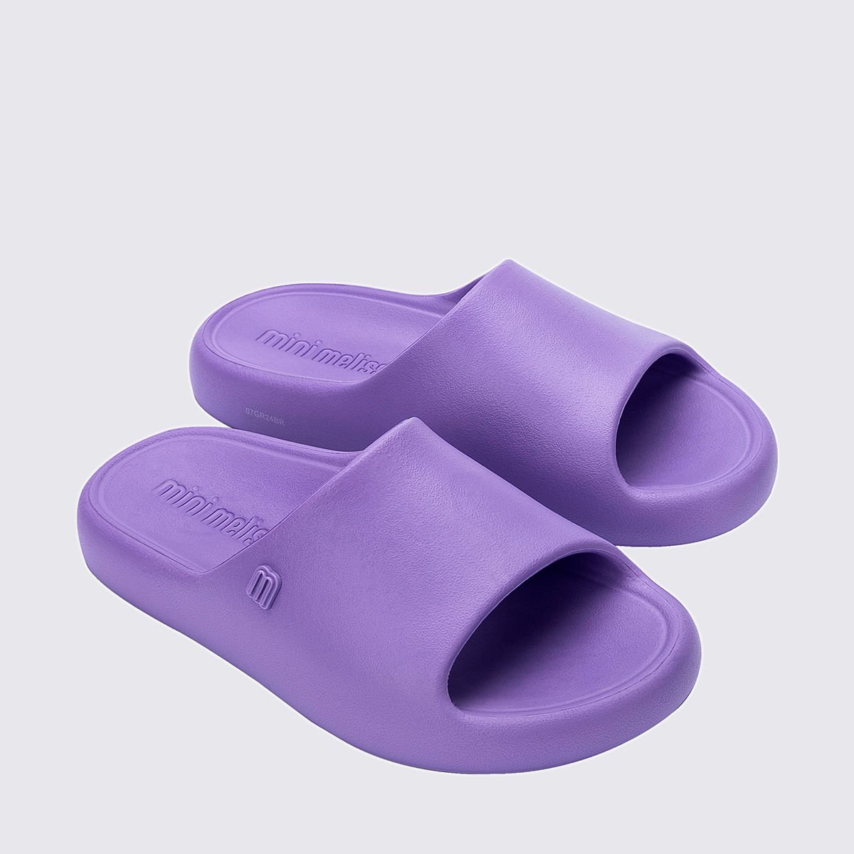 Mini Melissa Free Print Slide Infantil Violeta 35936 Roxo 3