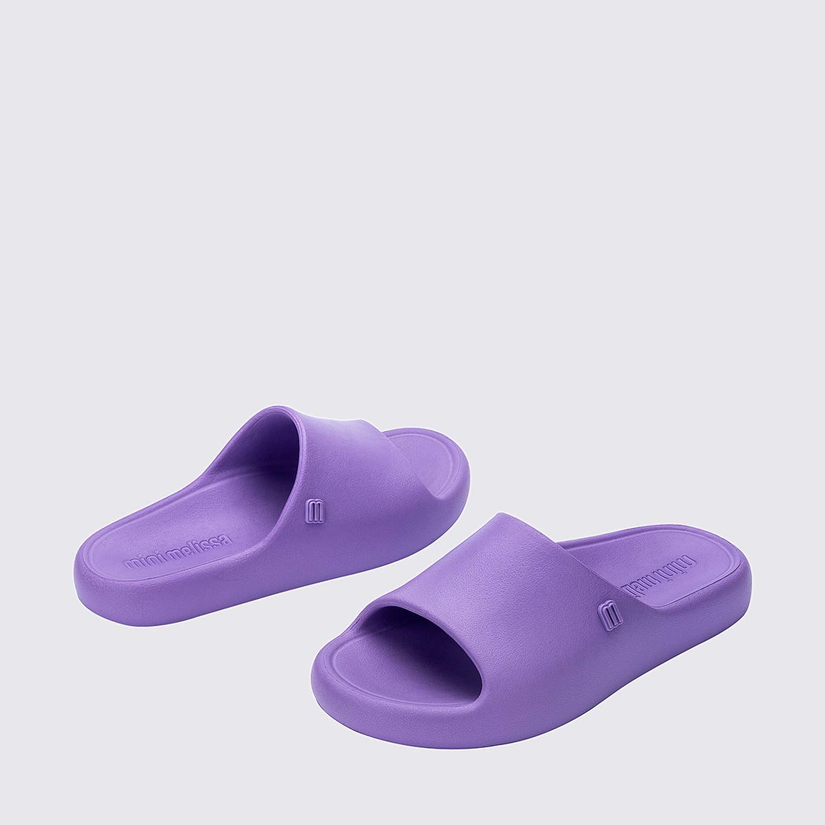Mini Melissa Free Print Slide Infantil Violeta 35936 Roxo 4