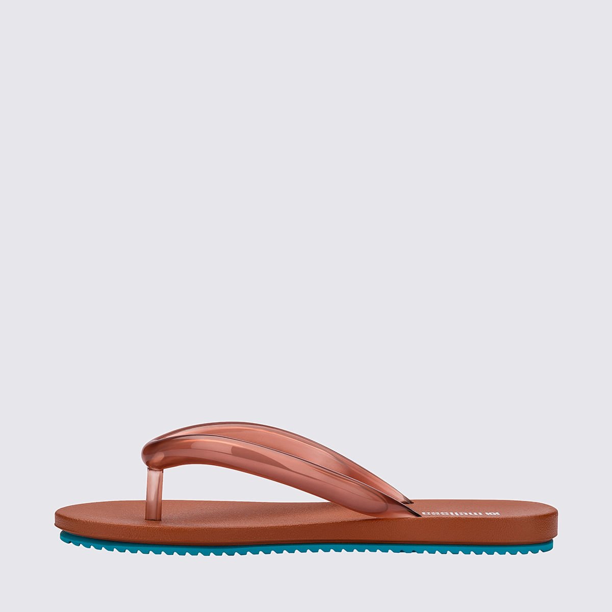 Melissa Flip Flop Airflow Marrom Azul 37942 Marrom 2