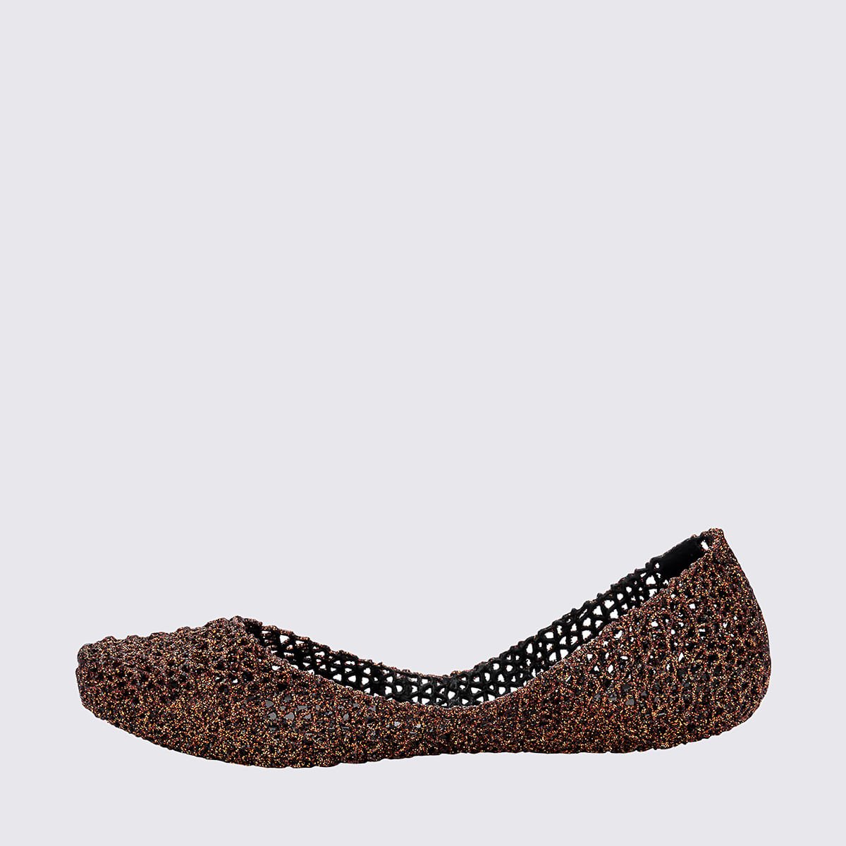 Melissa Campana Papel VII Preto Glitter Bronze 31512 Bronze 2