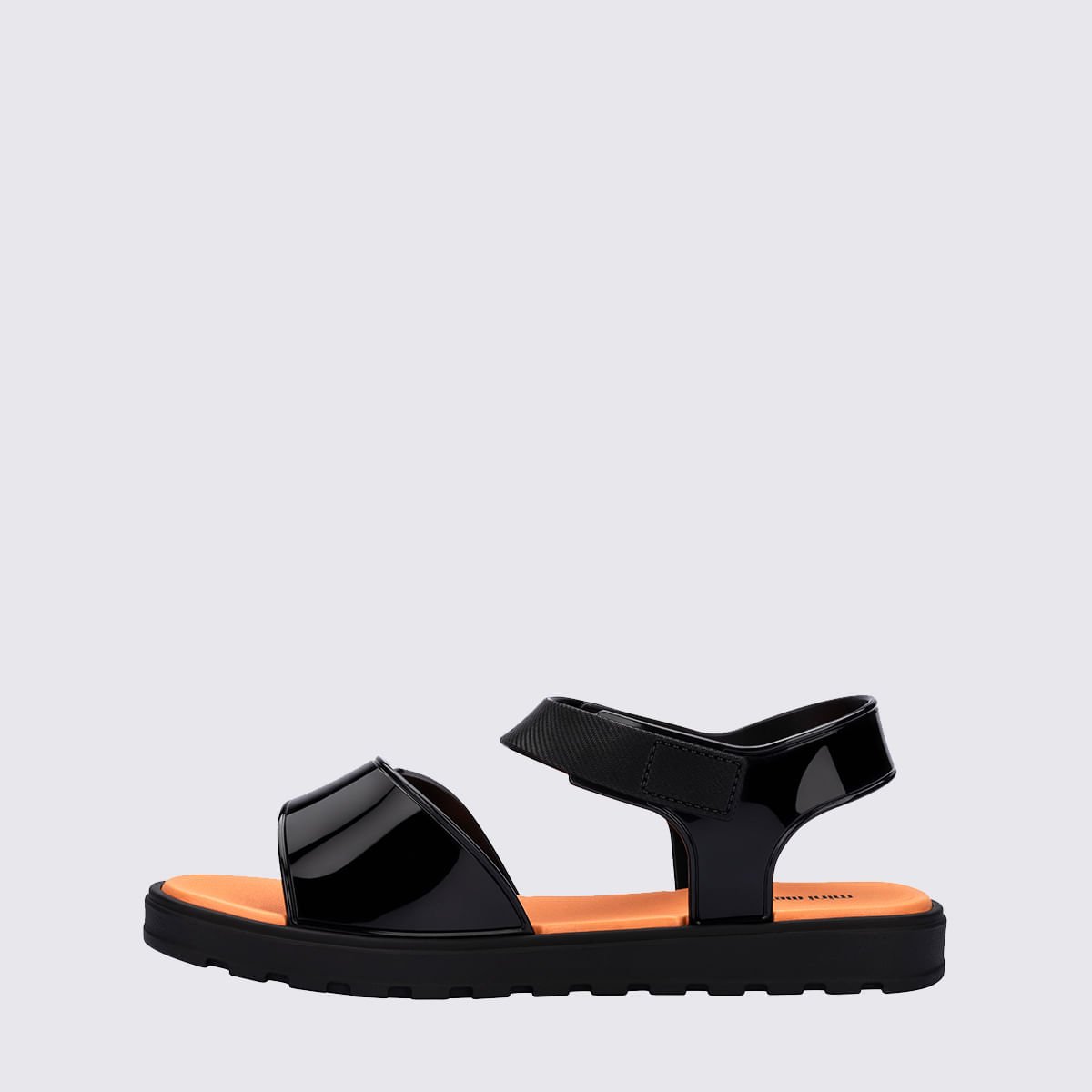 Mini Melissa Joy Infantil Preto Laranja 38085 Preto 2