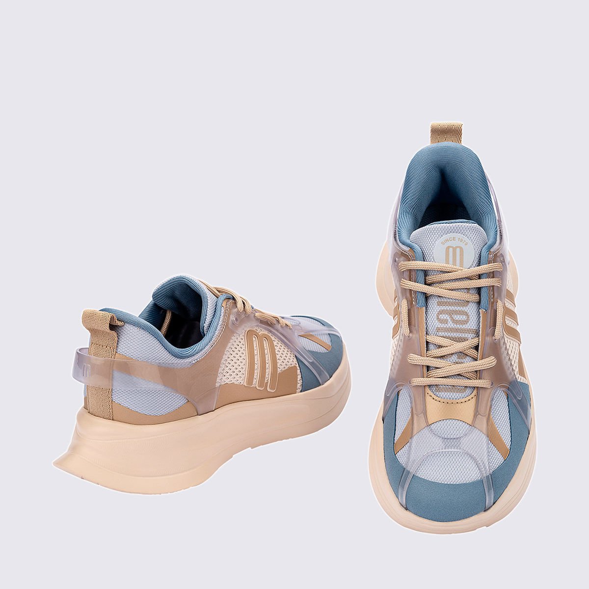 Melissa X Beat I Azul 39505 Bege 4