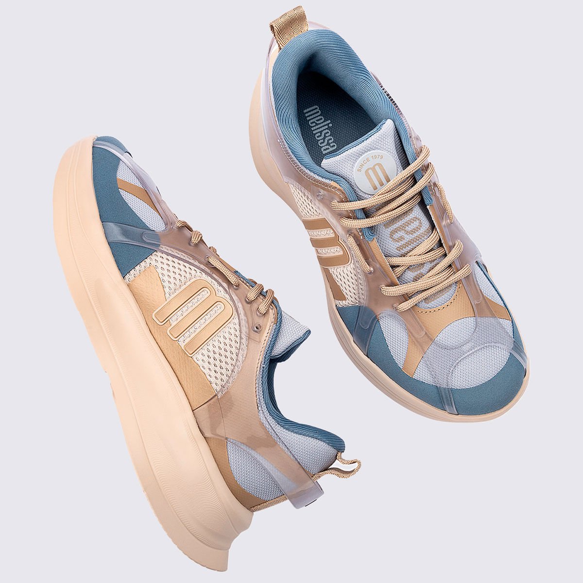 Melissa X Beat I Azul 39505 Bege 5