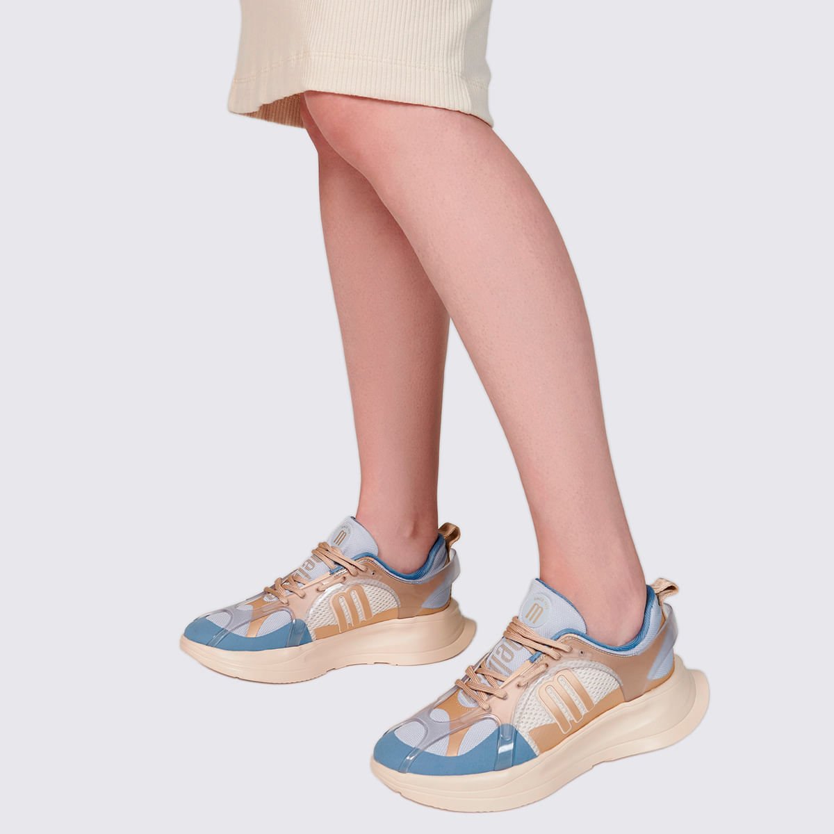 Melissa X Beat I Azul 39505 Bege 6