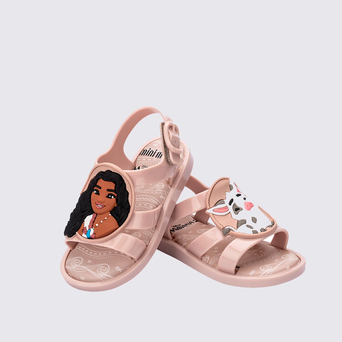 Mini Melissa Colorland + Moana Baby Rosa Claro 36145 Rosa 4