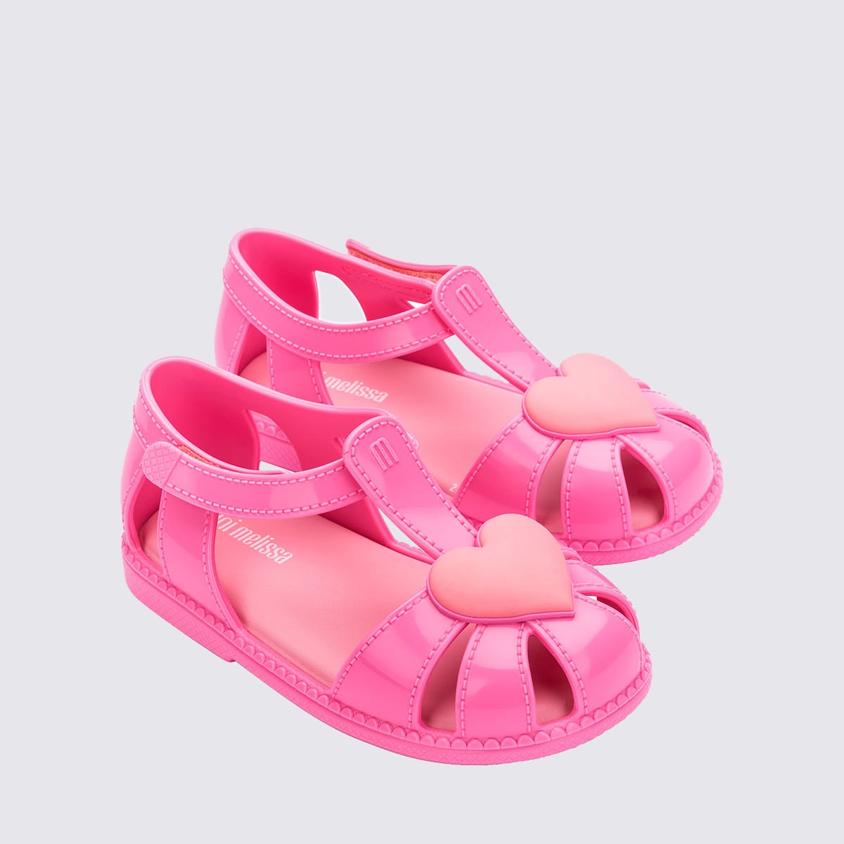 Mini Melissa Hip Heart Ballerina Baby Rosa Médio 37783 Rosa 3