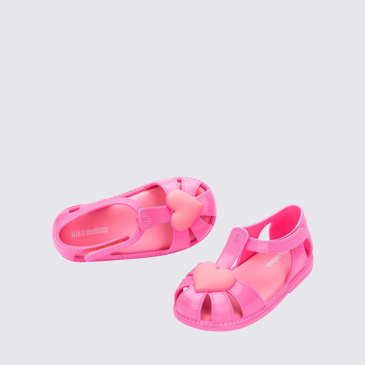 Mini Melissa Hip Heart Ballerina Baby Rosa Médio 37783 Rosa 4