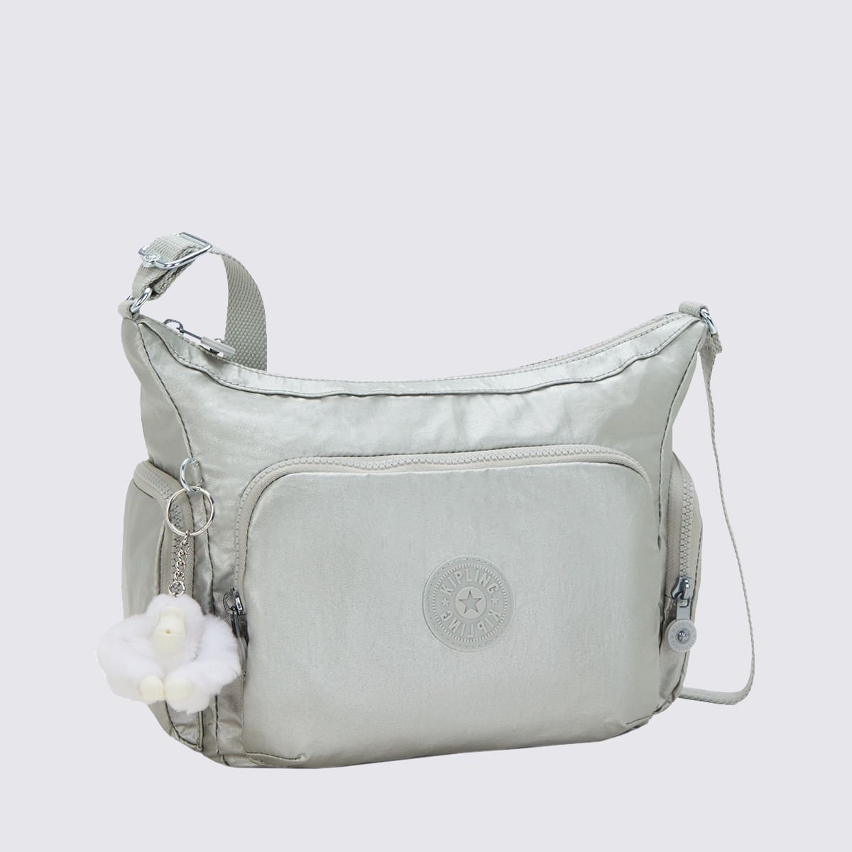Bolsa Kipling Gabb S Prata I461170P Prata 3